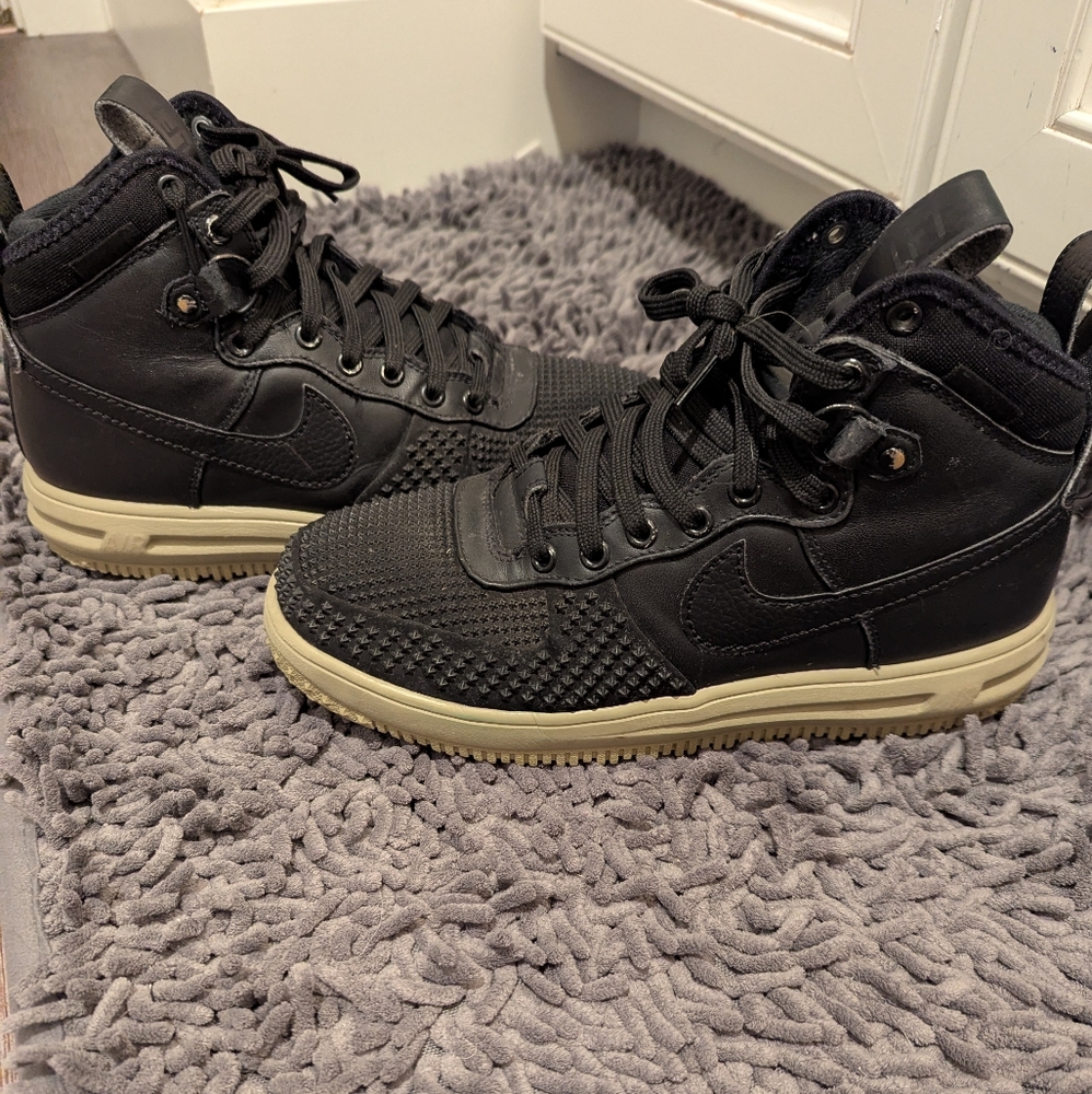 Nike Lunar Force 1 Duckboot Black Olive DZ5320-001 Men's Size 8